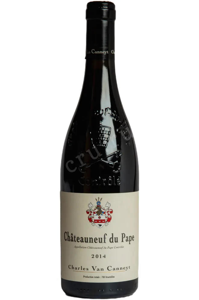 Вино Charles Van Canneyt Chateauneuf-du-Pape AOC 2014 0.75 л