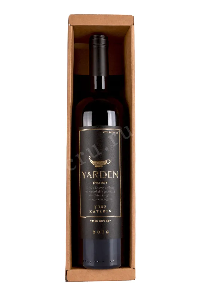 В подарочной коробке Yarden Katzrin gift box 2019 0.75 л
