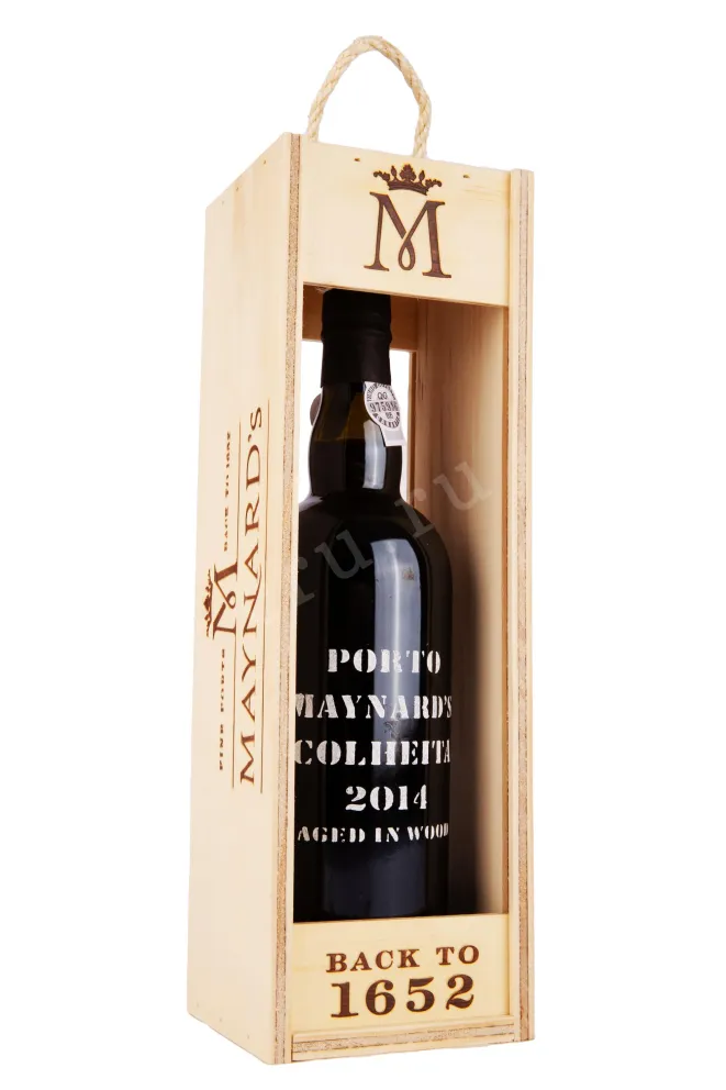 Деревянная коробка Porto Maynard’s Colheita in wooden box 2014 0.75 л