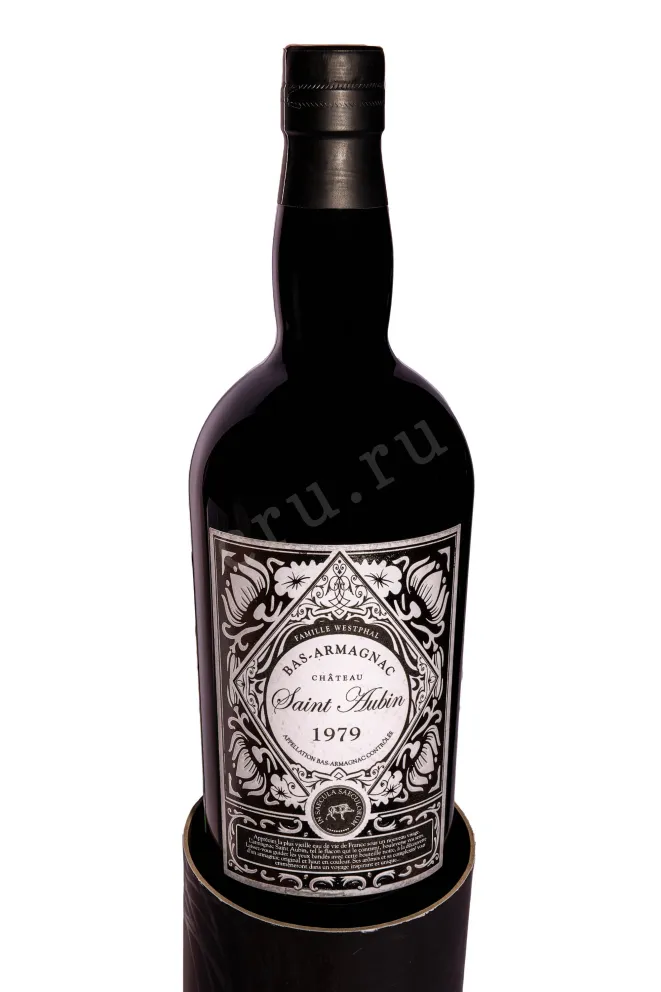 В тубе Saint Aubin Bas-Armagnac in tube 1979 0.7 л