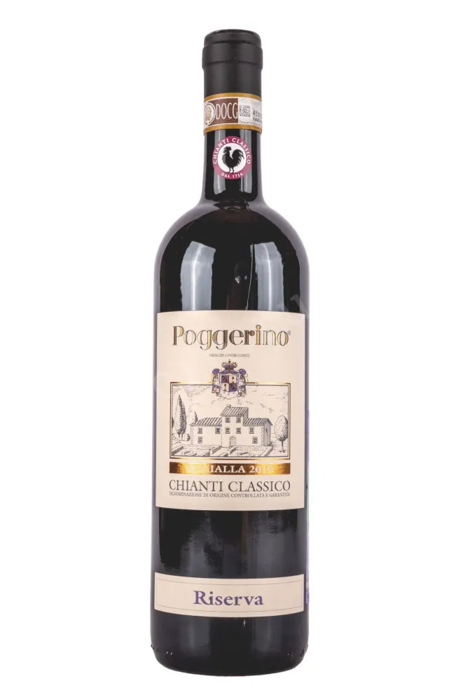 Вино Poggerino Chianti Classico Riserva Bugialla 2019 0.75 л