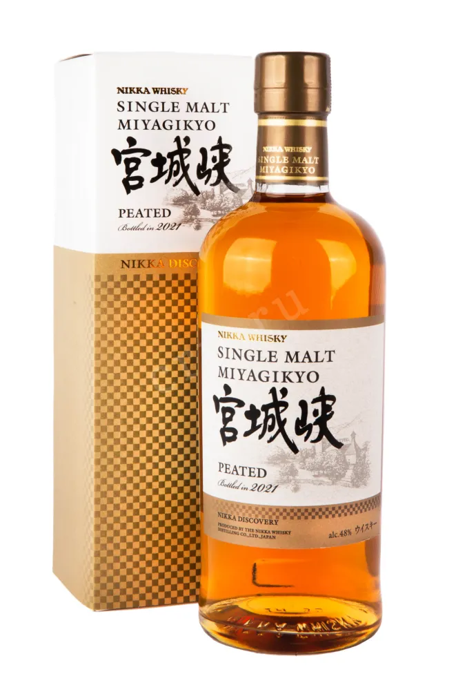 Виски Nikka Miyagikyo Single Malt Peated  0.75 л