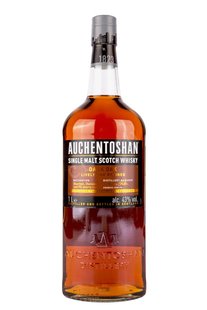 Бутылка Auchentoshan Dark Oak gift box 1 л
