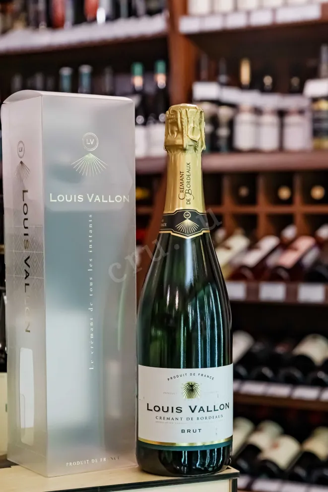 В магазине Крю Профи Louis Vallon Cremant de Bordeaux in gift box 2023 0.75 л