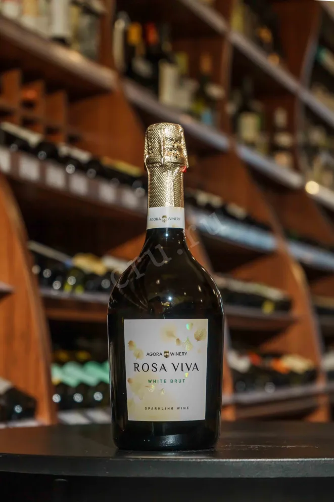 В магазине Крю Профи Agora Winery Rosa Viva white brut 2024 0.75 л