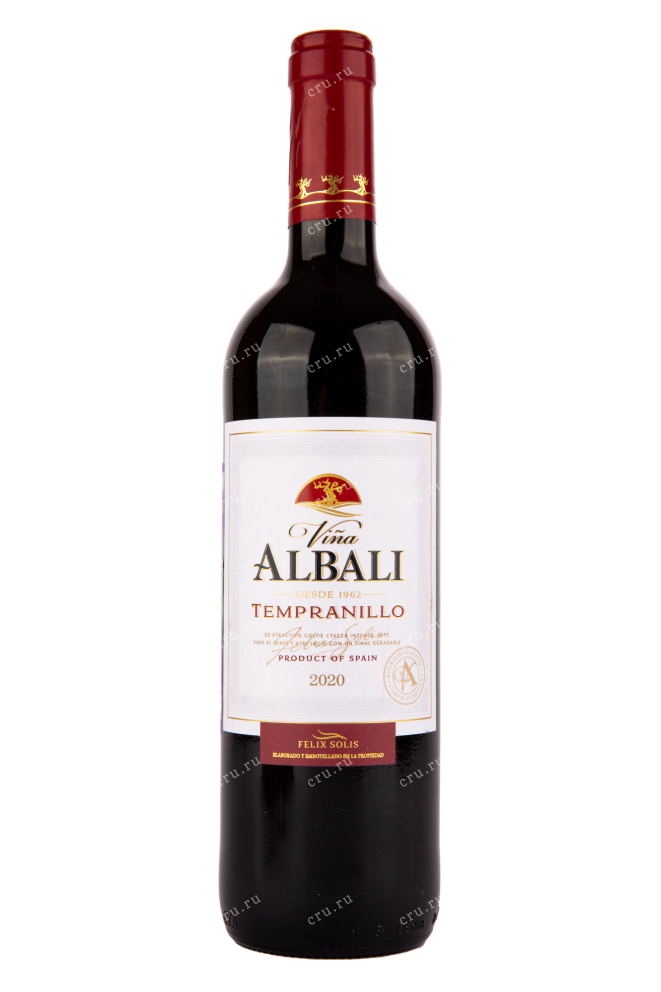 Вино Vina Albali Tempranillo Valdepenas 2020 0.75 л