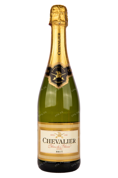 Игристое вино Chevalier Blanc de Blancs Brut 2020 0.75 л