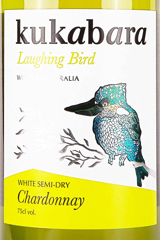 Этикетка Kukabara Chardonnay 2022 0.75 л