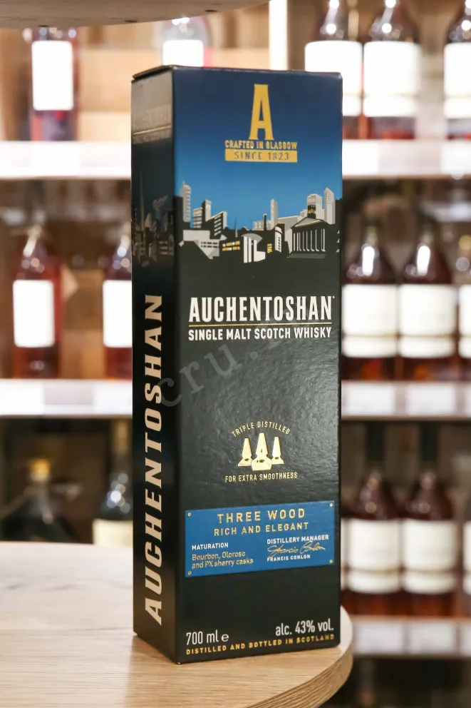 В магазине Крю Профи Auchentoshan Three Wood 0.7 л