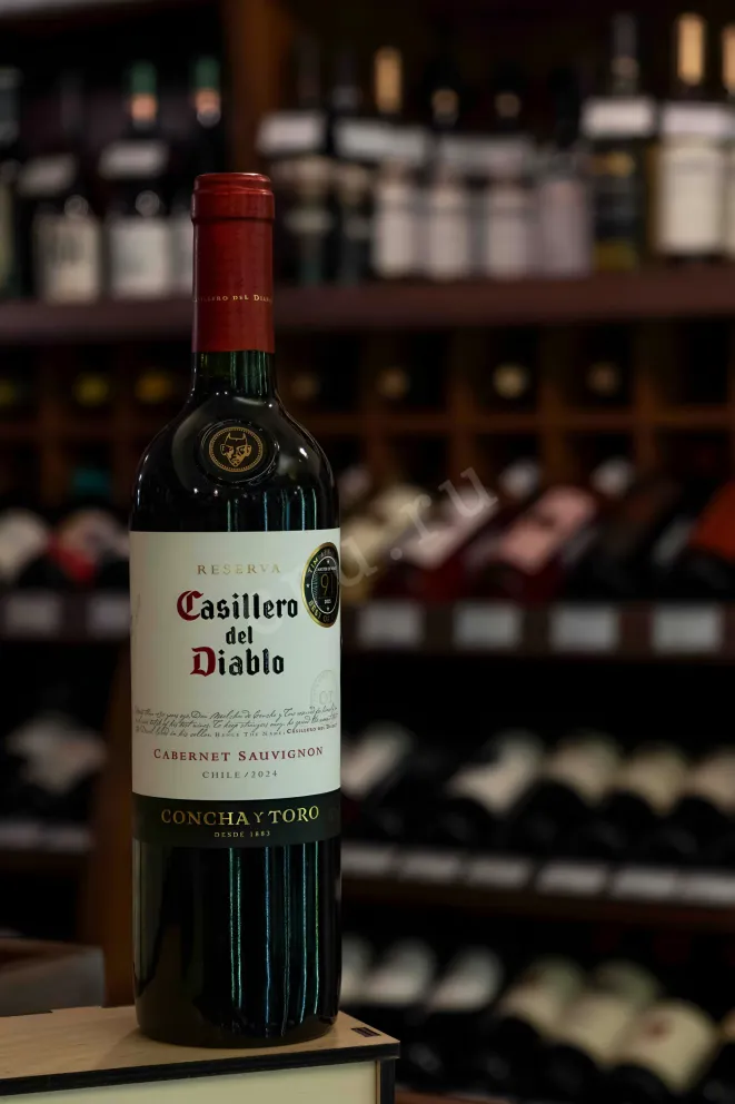 В магазине Крю Профи Casillero del Diablo Cabernet Sauvignon 2024 0.75 л