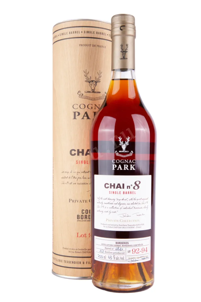 Коньяк Park Chai N°8 Borderie Single Barrel Lot 92-94 gift box  0.7 л