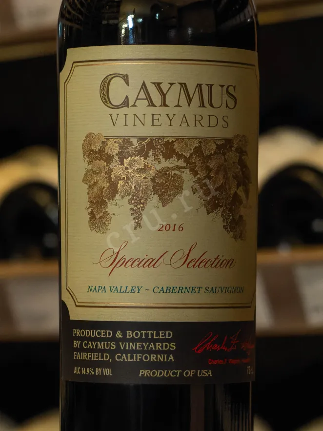 В магазине Крю Профи Caymus Special Selection Cabernet Sauvignon 2016 0.75 л