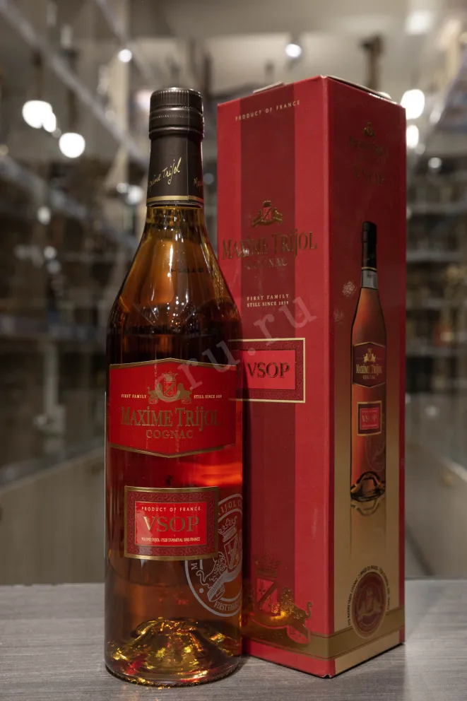 В магазине Крю Профи Maxime Trijol VSOP in gift box 0.7 л