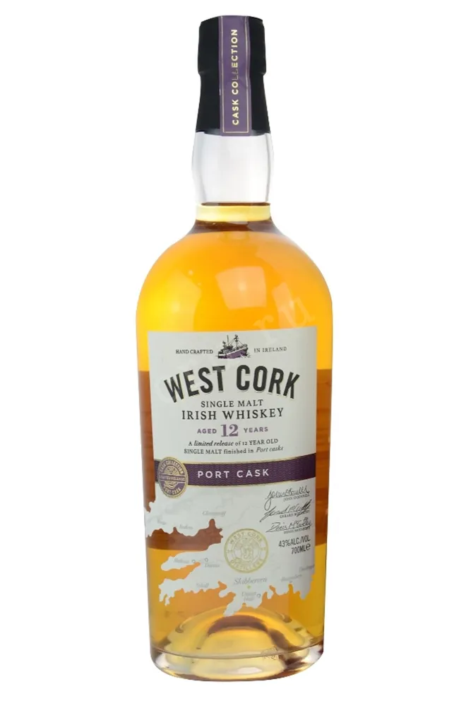 Виски West Cork 12 years Port Cask  0.7 л