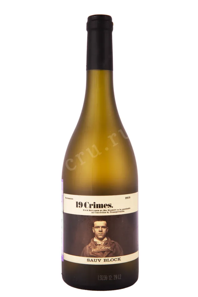 Вино 19 Crimes Sauv Block 2019 0.75 л