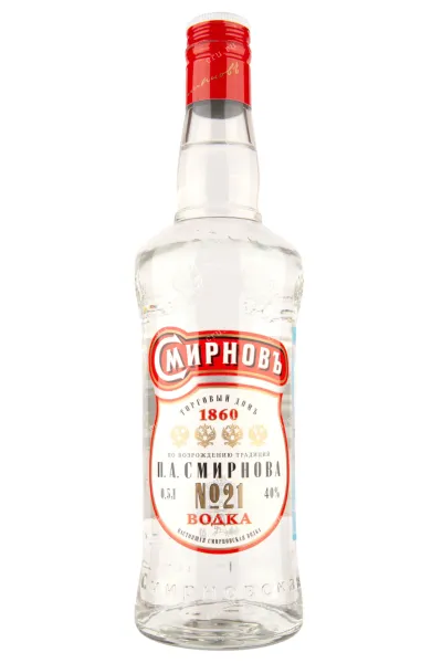 Водка Смирновъ № 21  0.5 л
