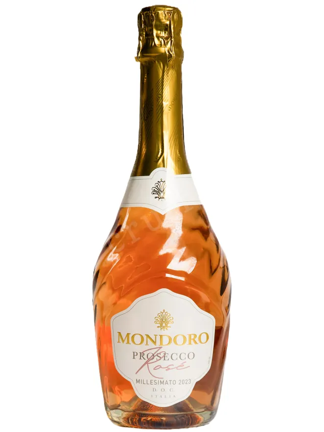 Бутылка Mondoro Prosecco Rose in gift box 2023 0.75 л