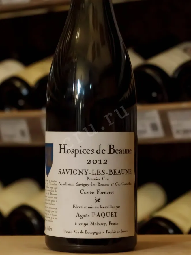 В магазине Крю Профи Agnes Paquet Savigny-les-Beaune Premier Cru Hospices de Beaune Cuvee Forneret 2012 0.75 л