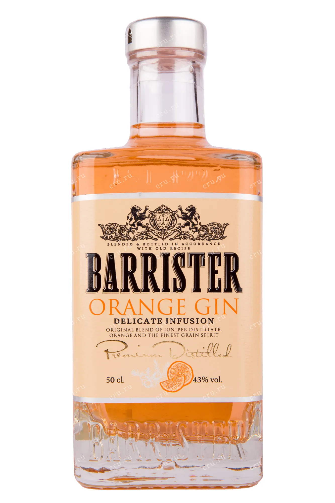 Фото — Джин Barrister Orange  0.5 л