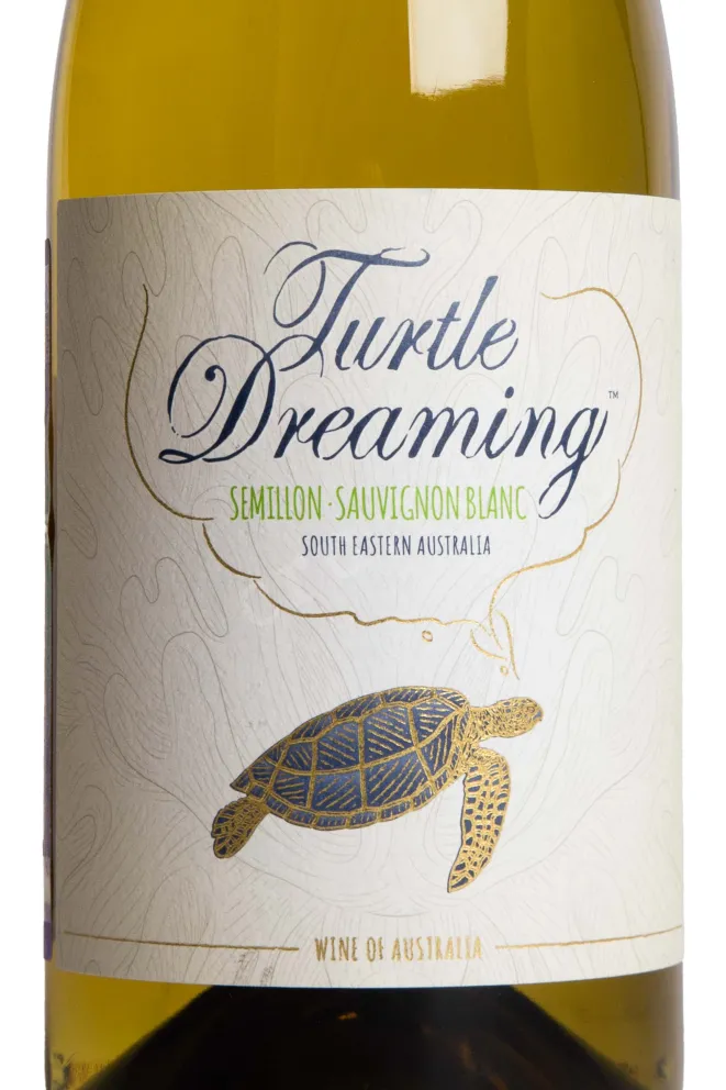 Этикетка Turtle Dreaming Semillon-Sauvignon Blanc 2022 0.75 л