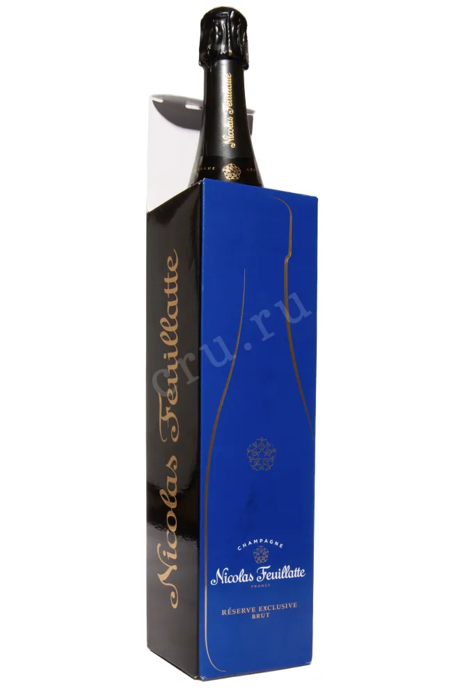 В подарочной коробке Nicolas Feuillatte Reserve Exclusive Brut in gift box 2018 0.75 л