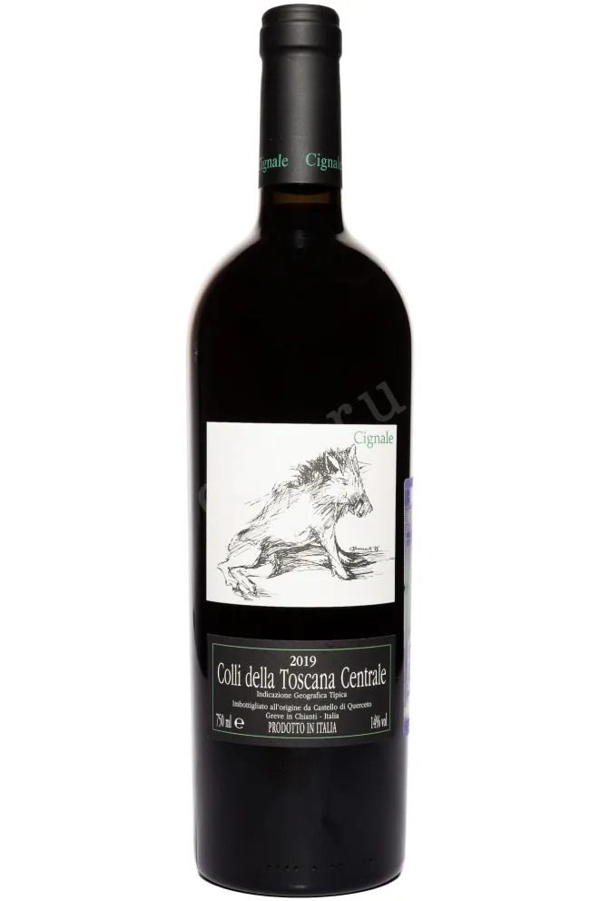 Вино Castello di Querceto Cignale 2019 0.75 л
