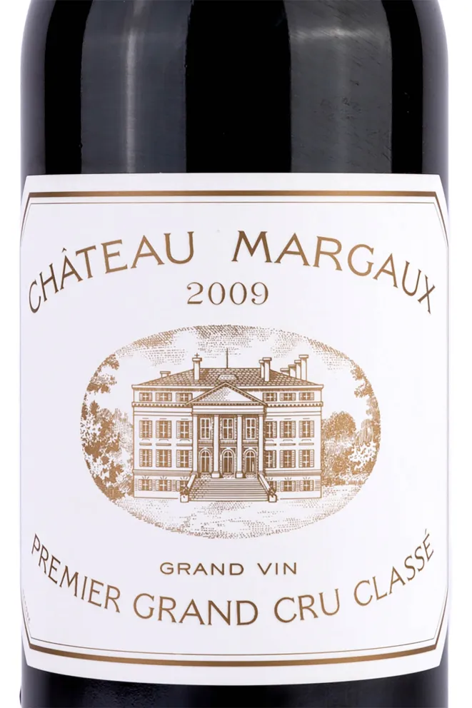 Этикетка Margaux Premier Grand Cru Classe Margaux 2009 0.75 л