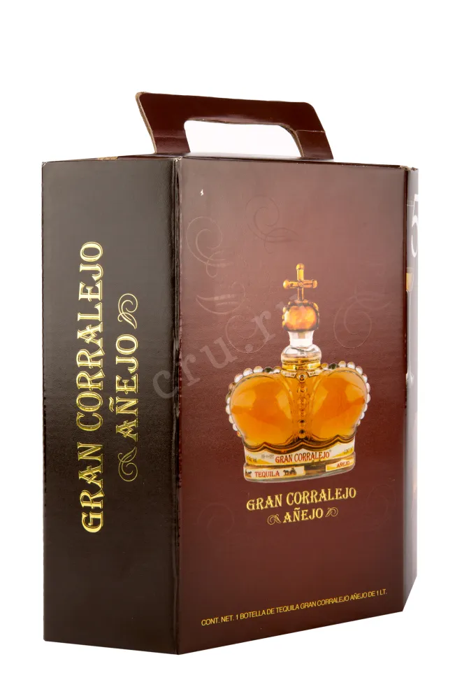 Подарочная коробка текилы Корона Гран Корралехо Аньехо 1,0