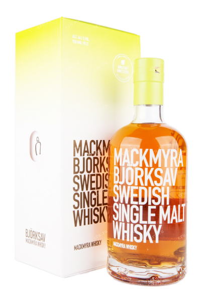 Виски Mackmyra Bjorksav Swedish Single Molt gift box  0.7 л