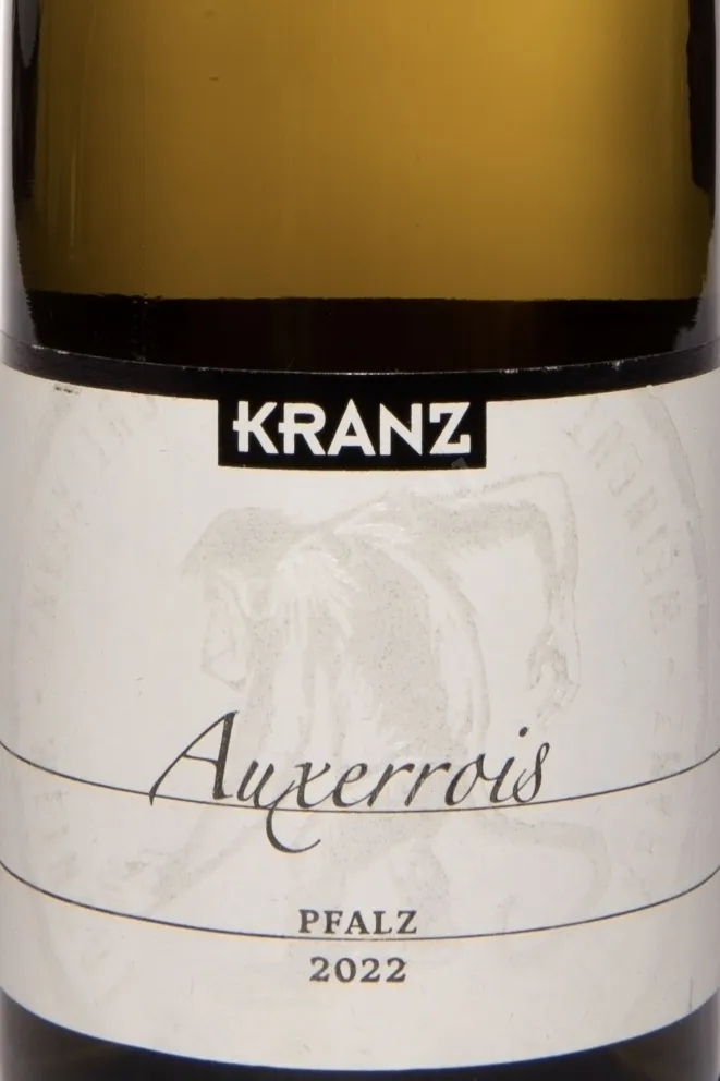 Этикетка Kranz Auxerrois Trocken 2022 0.75 л