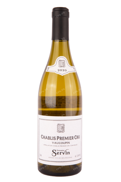 Вино Domaine Servin Chablis Premier Cru Vaucoupin 2020 0.75 л