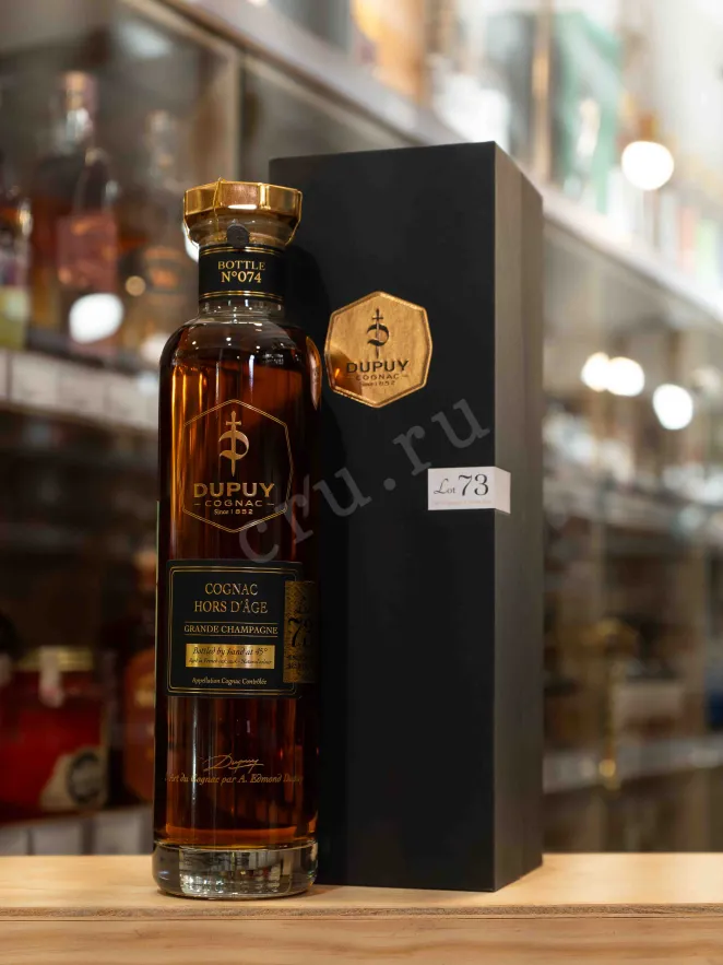 В магазине Крю Профи Dupuy Hors d Age Grande Champagne in gift box 0.7 л