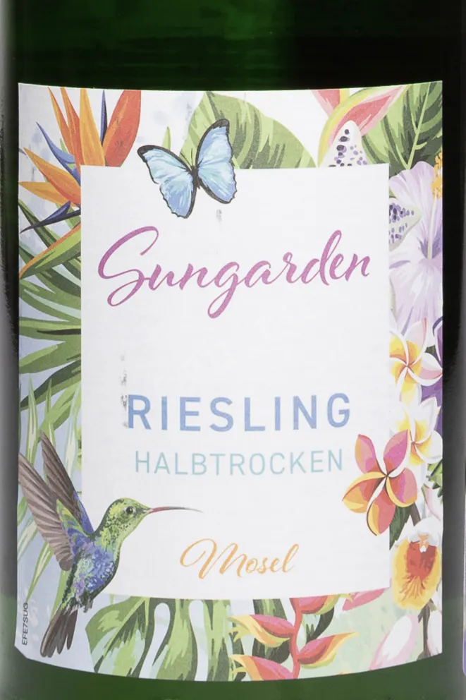 Этикетка Sungarden Riesling Halbtrocken Mosel  2024 0.75 л