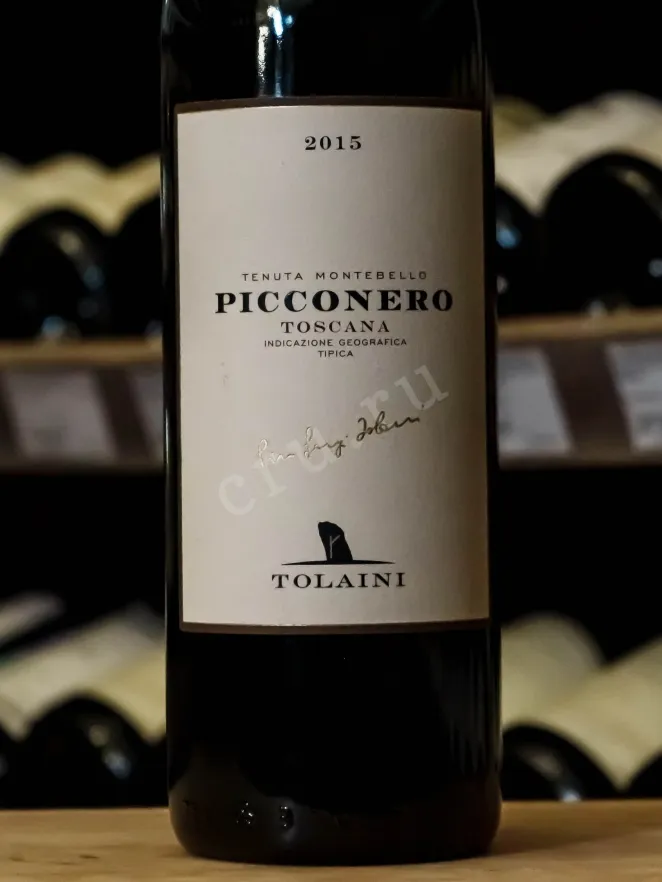 В магазине Крю Профи Tolaini Picconero Tenuta Montebello Toscana 2015 0.75 л