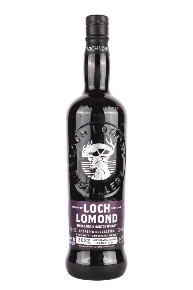 Бутылка Loch Lomond Single Grain Coopers Collection Mizunara Wood Cask Finish in tube 0.7 л