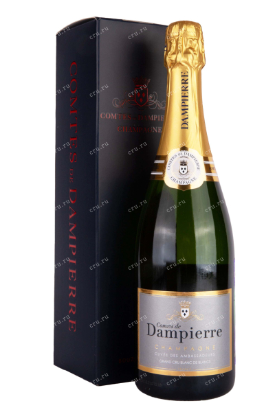 Шампанское Dampierre Cuvee Des Ambassadeurs Blanc De Blancs 2016 0.75 л