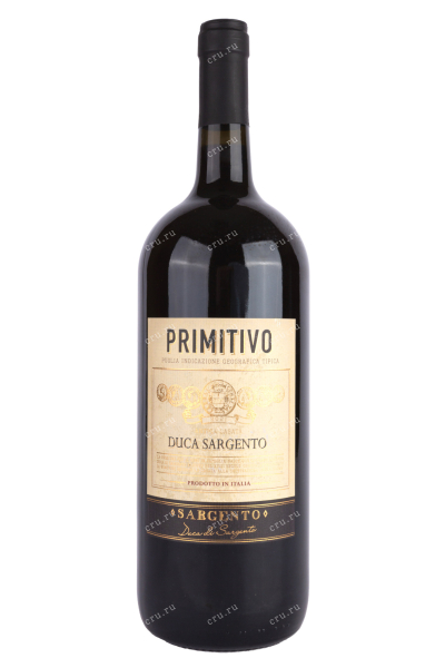 Вино Primitivo Duca Sargento IGT 2021 1.5 л