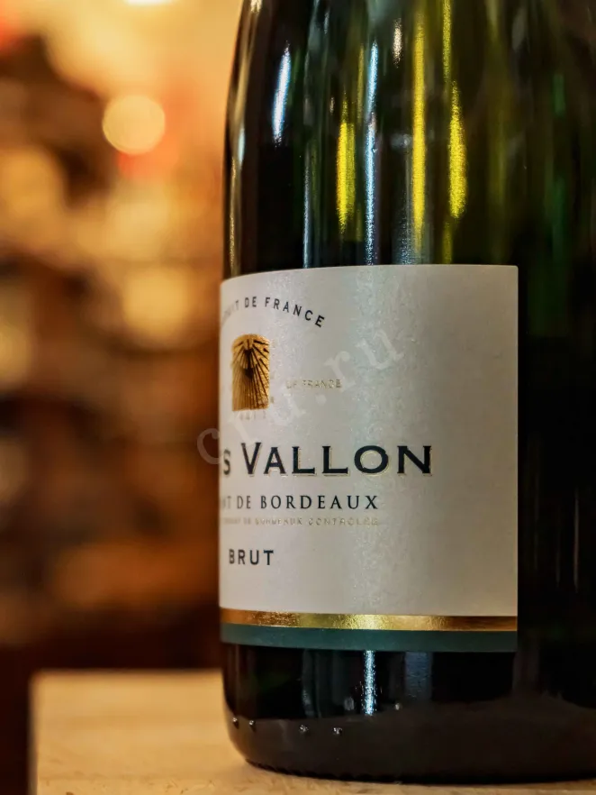 В магазине Крю Профи Louis Vallon Cremant de Bordeaux Brut 2023 0.75 л
