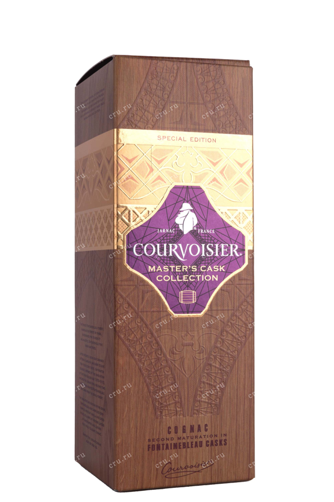 Подарочная коробка Courvoisier Fontainebleau Cask gift box 0.7 л