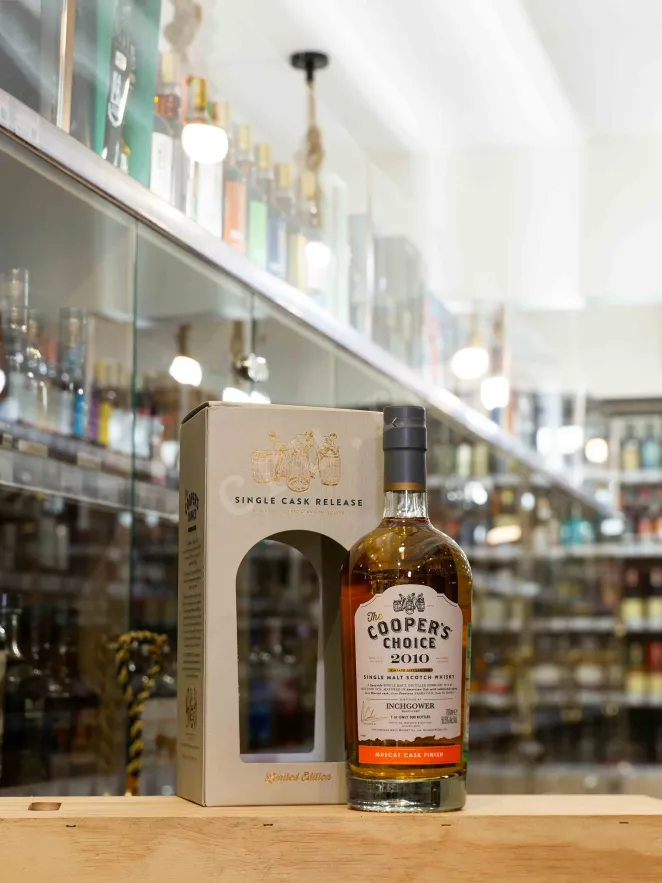 В магазине Крю Профи The Cooper's Choice Inchgower Muscat Cask Finish in gift box 2011 0.7 л
