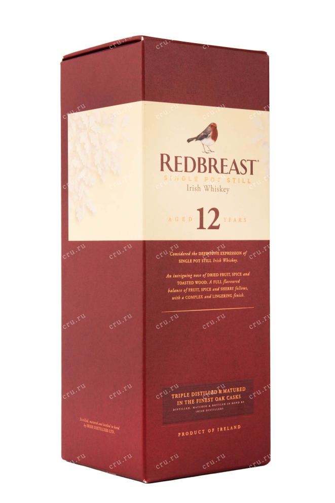 Подарочная коробка виски Редбрэст 12 лет 0.7