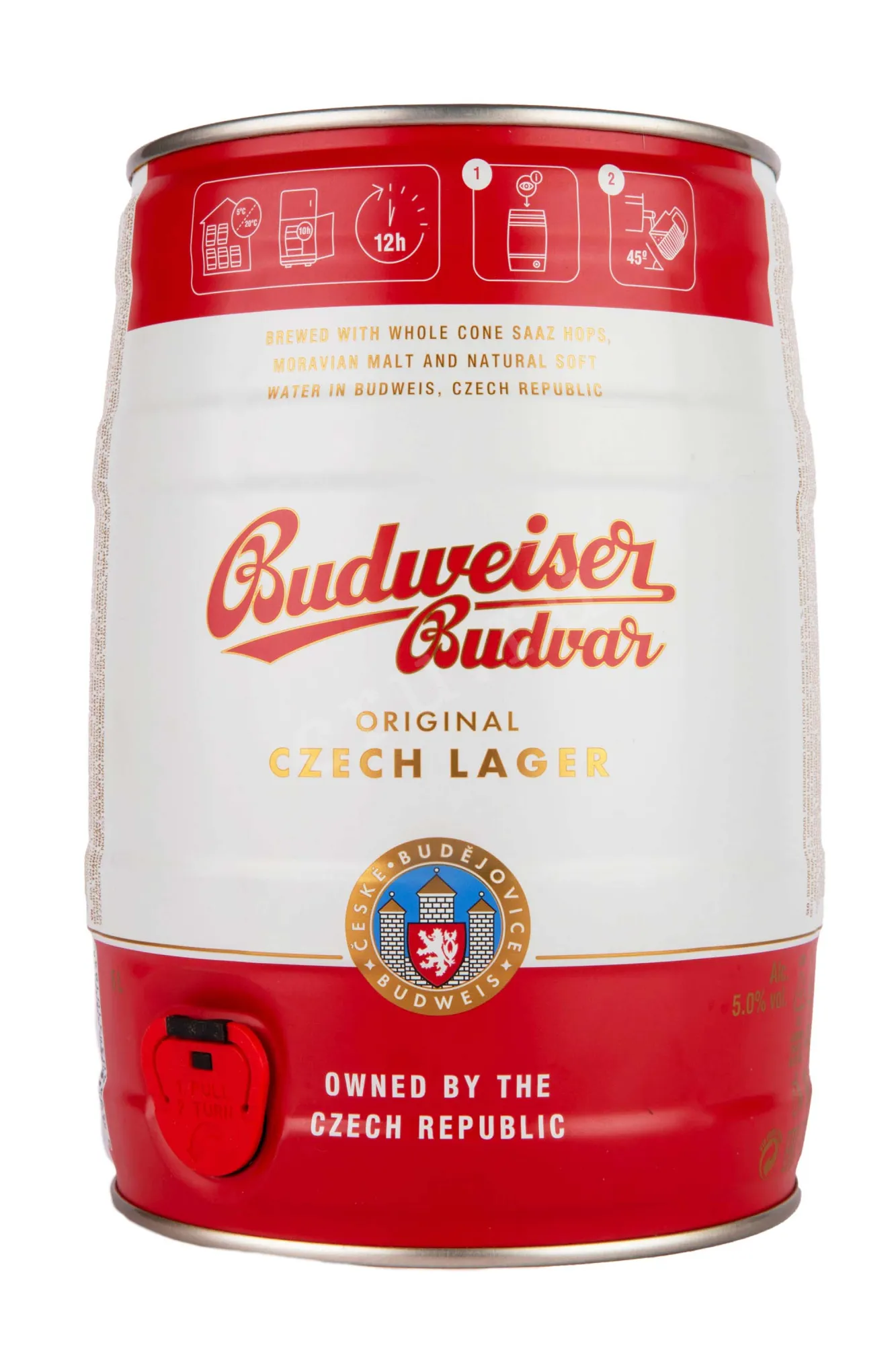 Фото — Пиво Budweiser Budvar Lager  5 л
