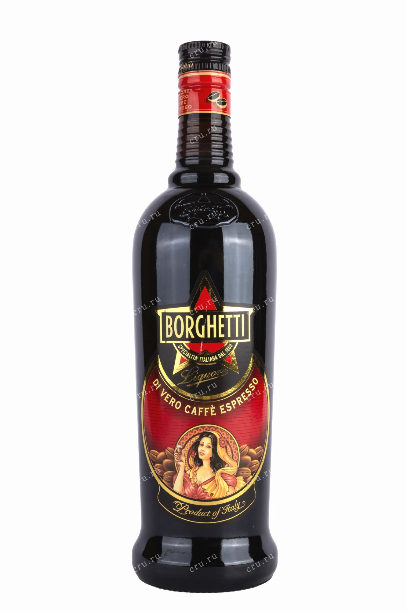 Фото — Ликер Borghetti di Vero Caffe Espresso  1 л