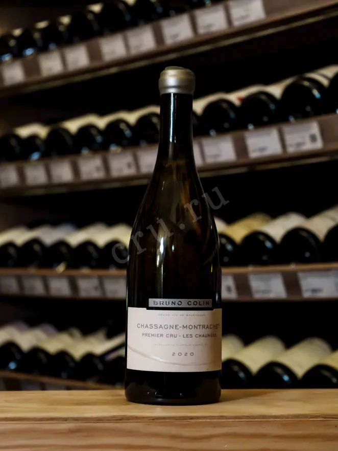 В магазине Крю Профи Bruno Colin Chassagne-Montrachet 1-er Cru Les Chaumees 2020 0.75 л