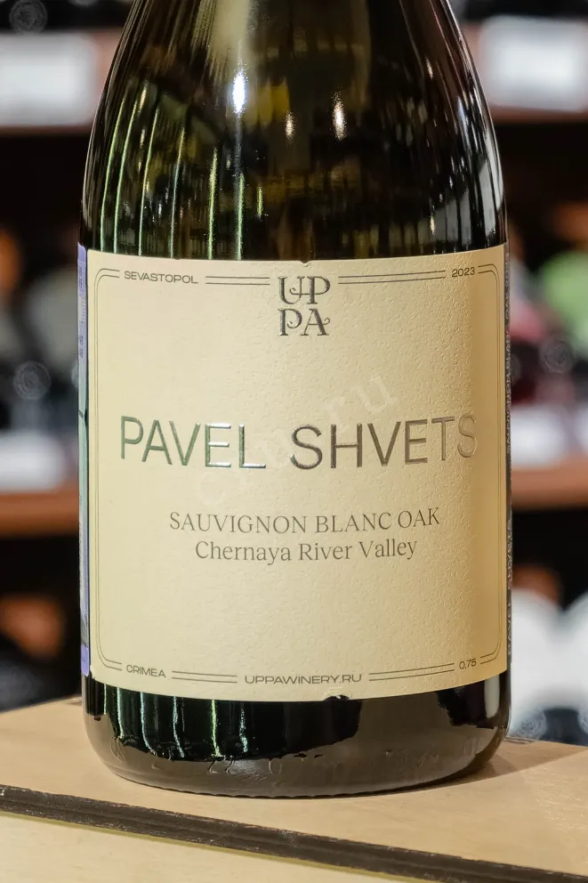 В магазине Крю Профи Pavel Shvets Sauvignon Blanc Oak Chernaya River Valley 2023 0.75 л