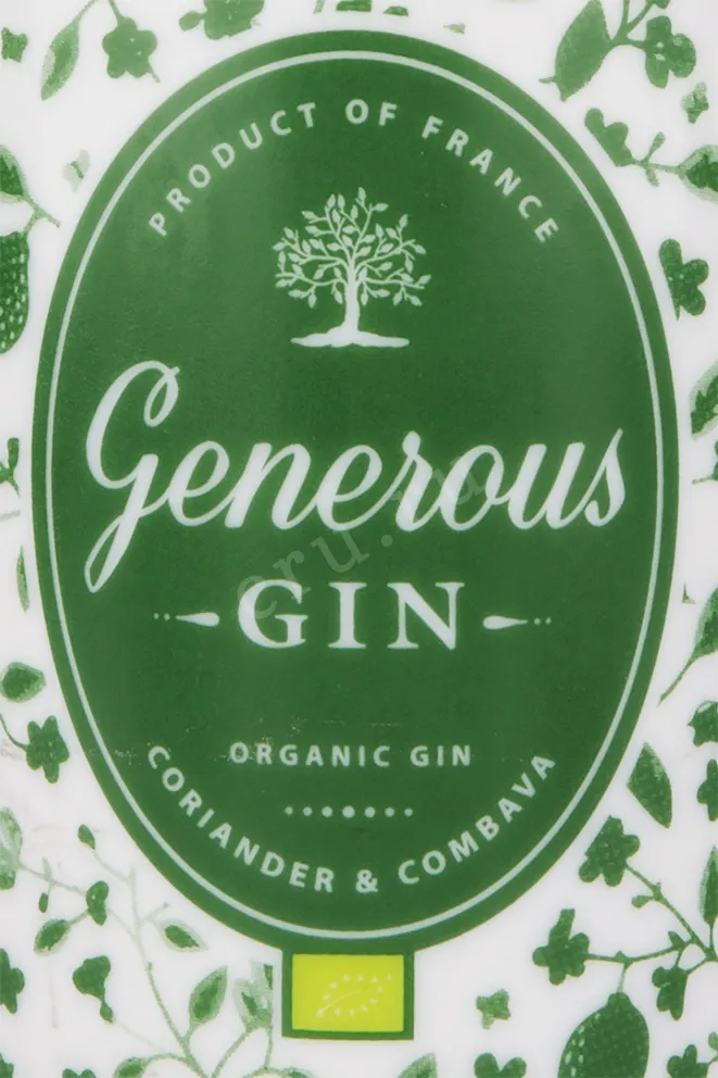 Джин Generous Organic  0.7 л
