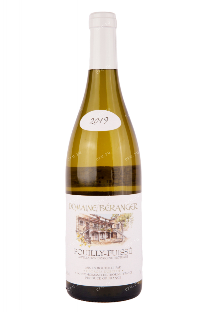 Вино Pouilly Fuisse Domaine Beranger 2019 0.75 л