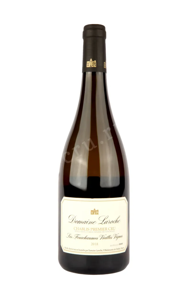 Вино Domaine Laroche Chablis Premier Cru Les Fourchaumes Vieilles Vignes 2018 0.75 л