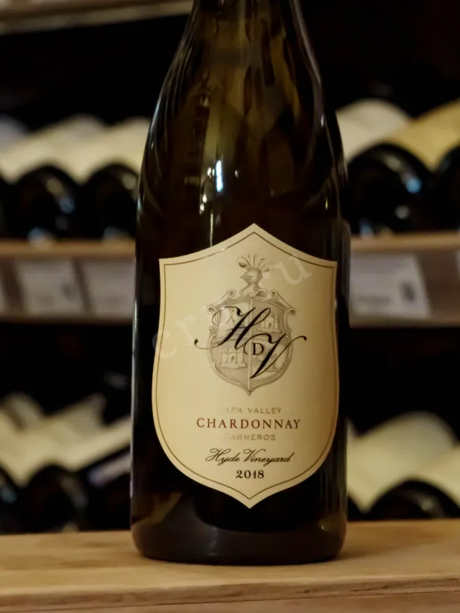 Контрэтикетка Hyde de Villaine Chardonnay