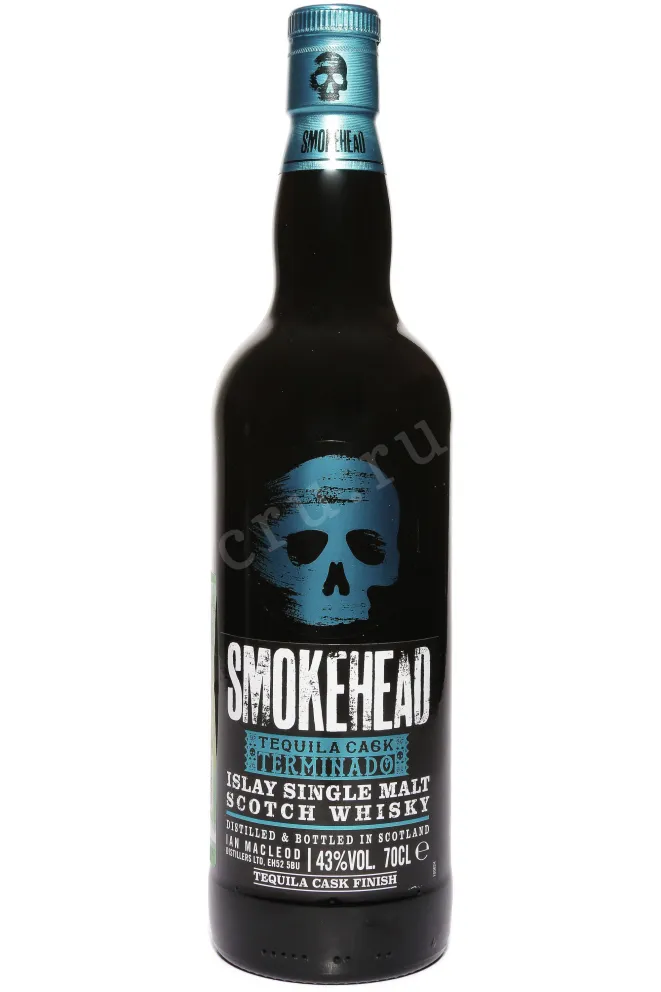 Бутылка Smokehead Terminado Tequila Cask in gift box 0.7 л